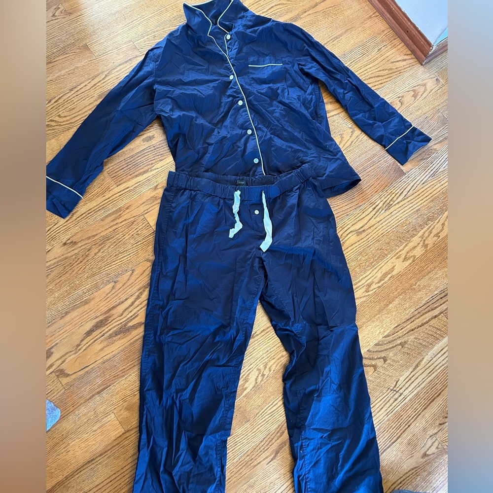 J. Crew women’s pajamas new without tags, size large.